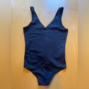 Abercrombie & Fitch Black Soft Bodysuit